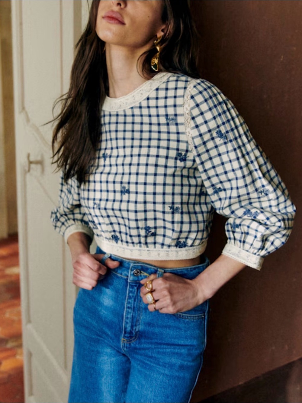 Sézane Thalyna Blouse - EU 38 US 6 (M)
